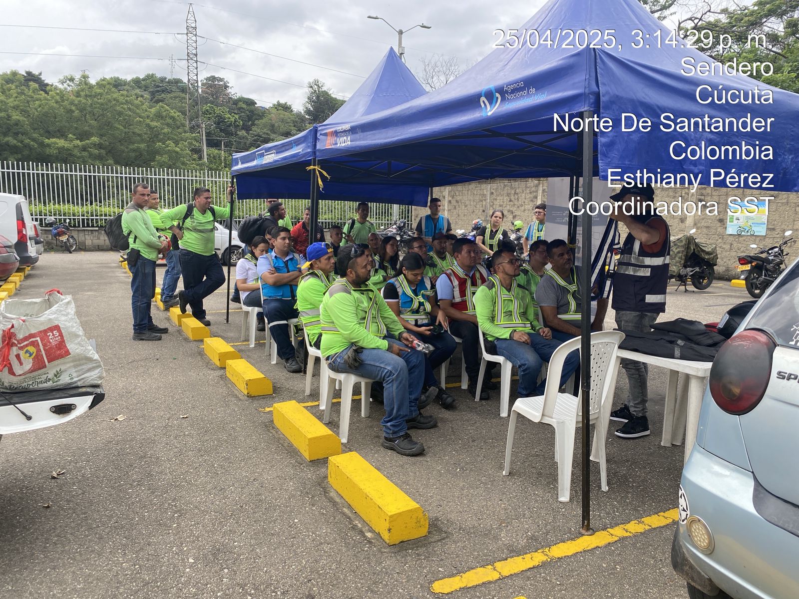 Evidencia de capacitación